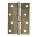 Bisagra rectangular 4' latón antiguo, HERMEX