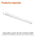 Luminario lineal LED 6W, 6500K, ultradelgado, para gabinete
