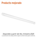 Luminario lineal LED 11W, 6500K, ultradelgado, para gabinete