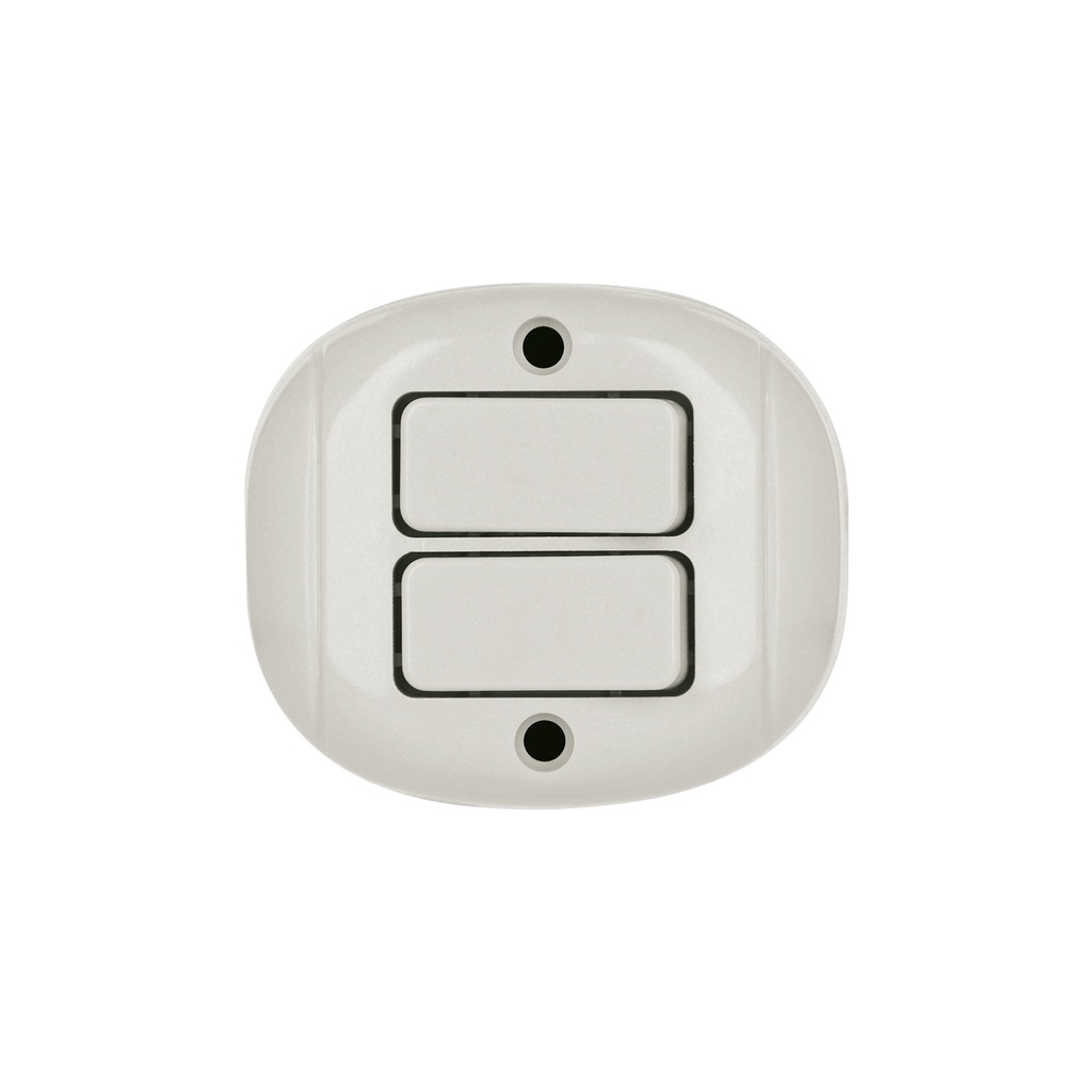 Interruptor de sobreponer dúplex, VOLTECK