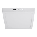 Luminario LED plafón 18W 6500K, cuadrado, blanco, VOLTECK