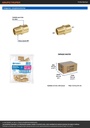 Conector NPT soldable de latón, 1/2' X 3/8', FOSET