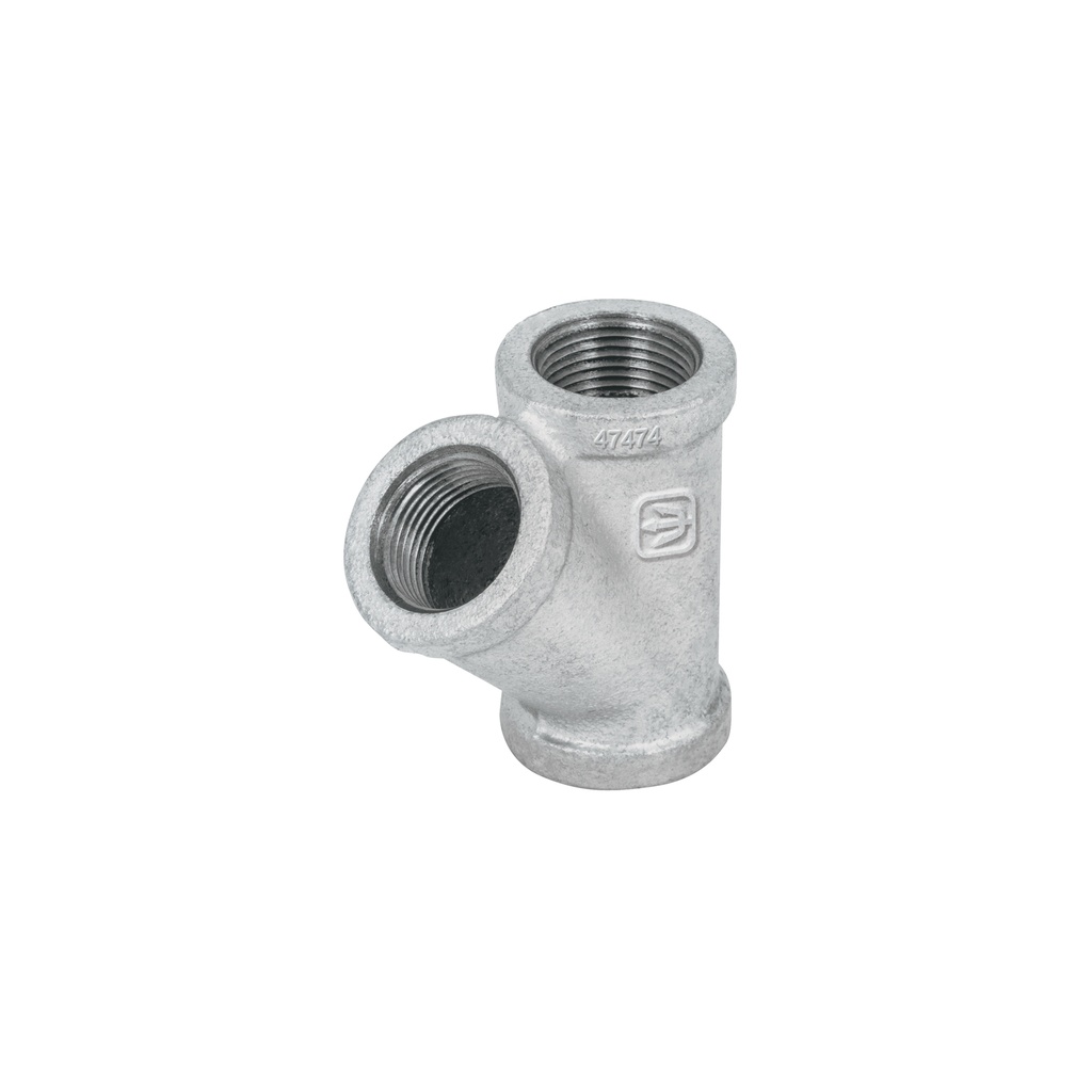 Yee sencilla 3/4' acero galvanizado, FOSET