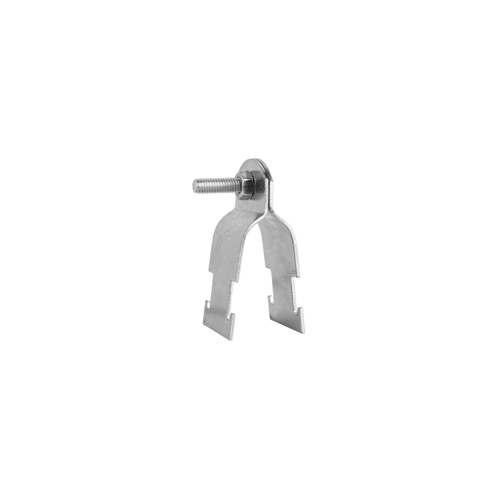 Abrazadera para perfil monocanal de 1', VOLTECK