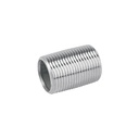 Niple de acero galvanizado 3/4' cuerda corrida, FOSET