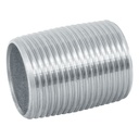 Niple de acero galvanizado 1' cuerda corrida, FOSET