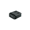 Módulo USB, línea Italiana, color negro, VOLTECK