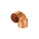 Codo 90° de cobre 3/4', FOSET BASIC