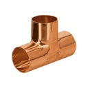 Tee sencilla de cobre 1', FOSET BASIC