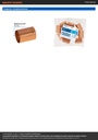 Cople de cobre 3/4', sin ranura, FOSET BASIC