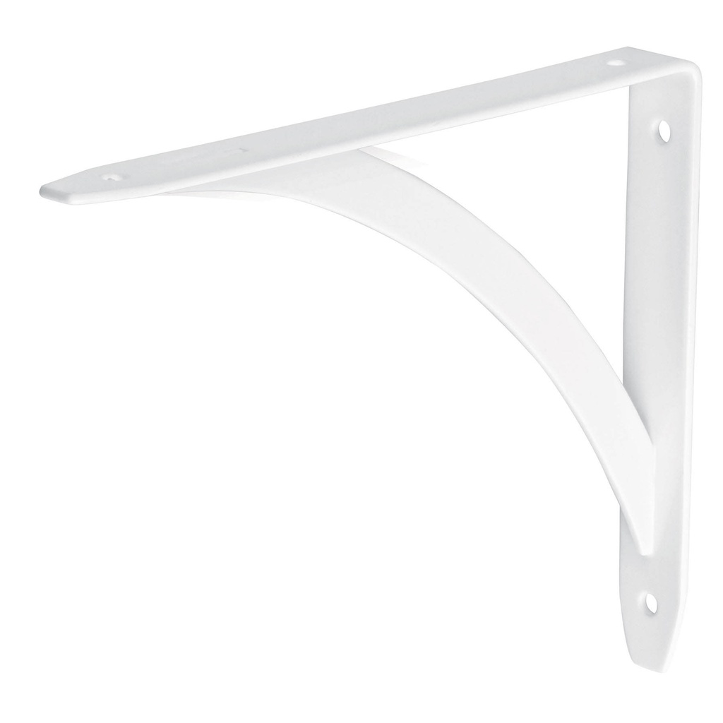 Ménsula reforzada blanca 5 x 7', diseño barra, FIERO