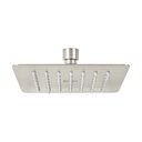 Regadera cuadrada 6', acero inox, sin brazo, satín, TÚBIG