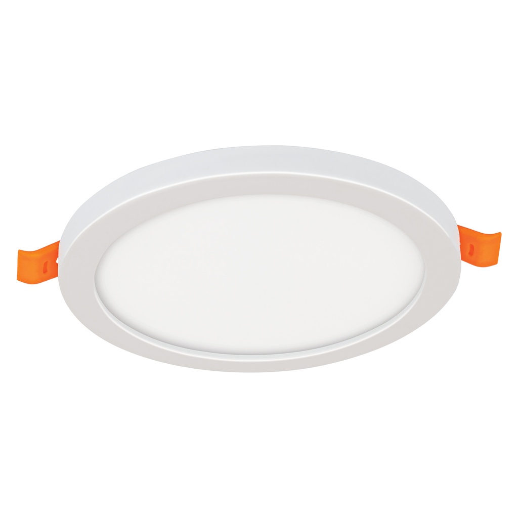 Luminario LED plafón 8W 6500K, ajustable, redondo, VOLTECK