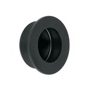 Jaladera de embutir circular No. 2 acabado negro