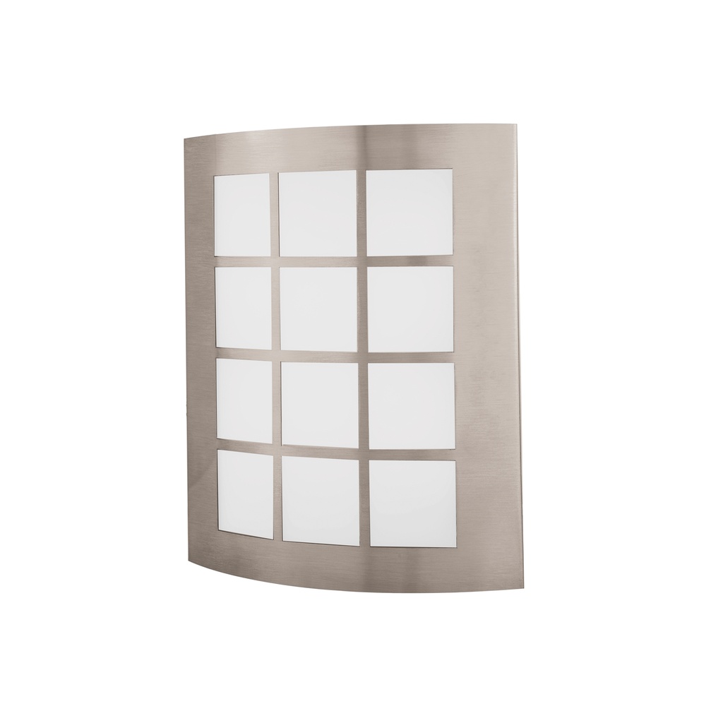Arbotante LED exterior 15 W 3000K, 18x22 cm, VOLTECK