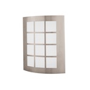 Arbotante LED exterior 15 W 3000K, 18x22 cm, VOLTECK