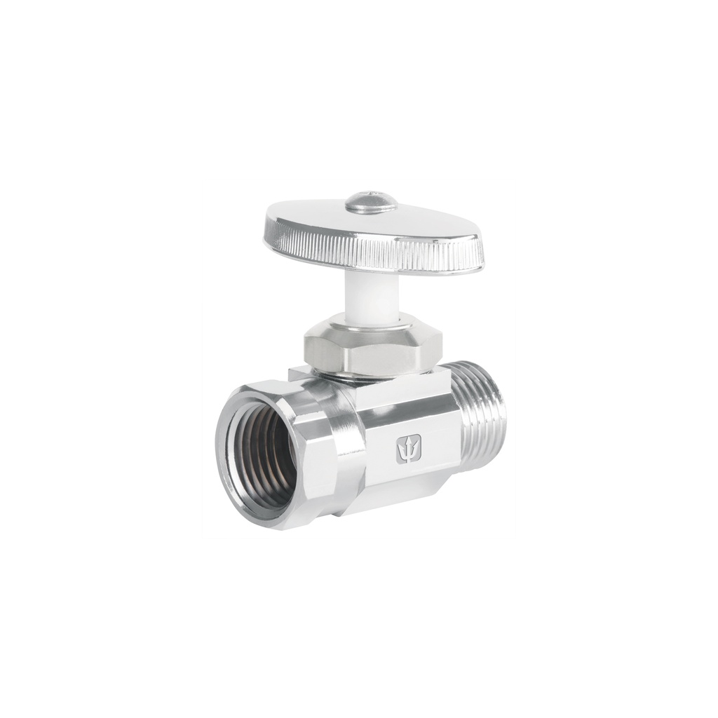 Llave angular recta 1/2',multivuelta, roscable, FOSET