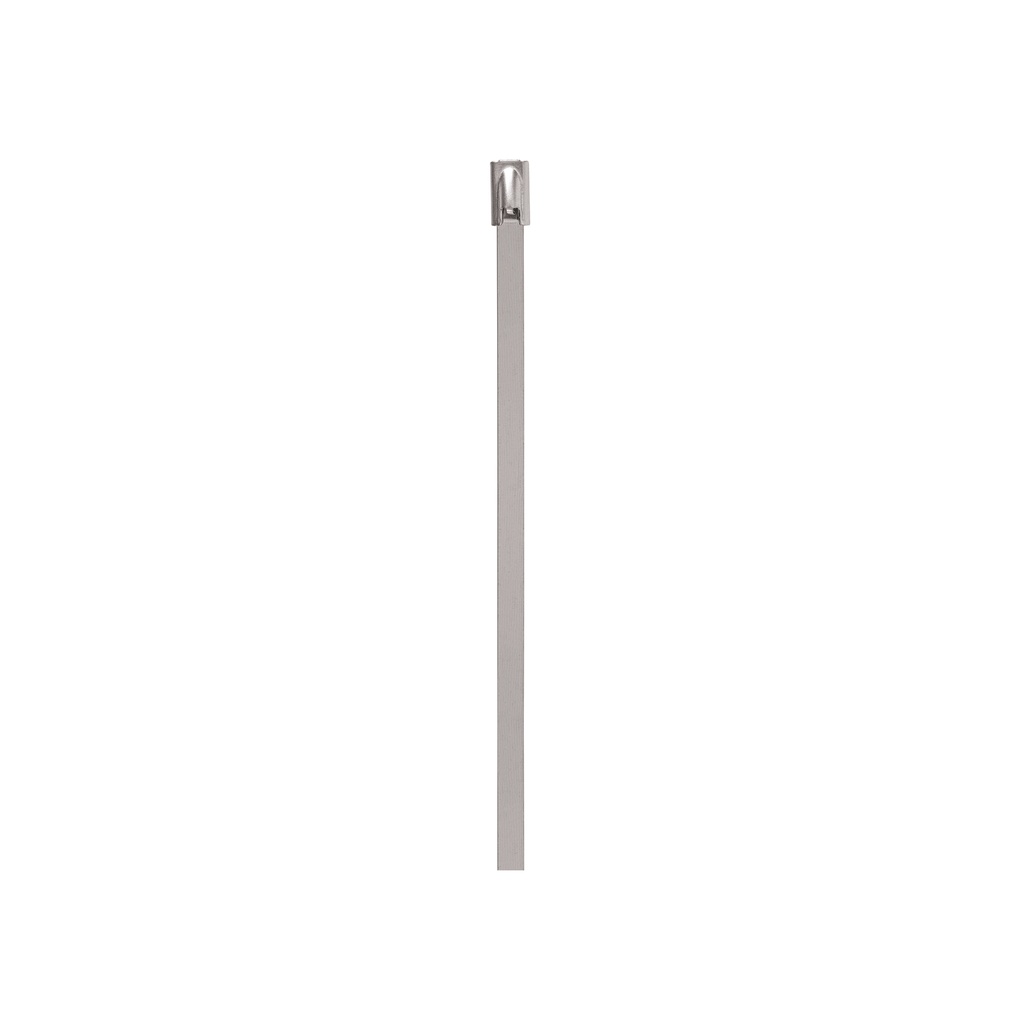 Bolsa con 10 cinchos de 29 cm,acero inoxidable,99 lb,VOLTECK