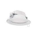 Luminario LED empotrable 6 W 3000 K, redondo, VOLTECK