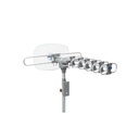 Antena aérea para HD TV, giratoria 360°, 16 dB, VOLTECK