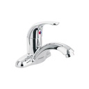 Monomando lavabo, ABS, nariz curva, BASIC