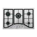 Parrilla gas empotrable 75cm, 5 quem, acero inox, RIVIERA
