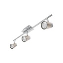 Luminario de sobreponer con 3 spots base GU10, VOLTECK