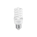 Lámpara espiral mini T2 13 W luz de día en blíster, VOLTECK
