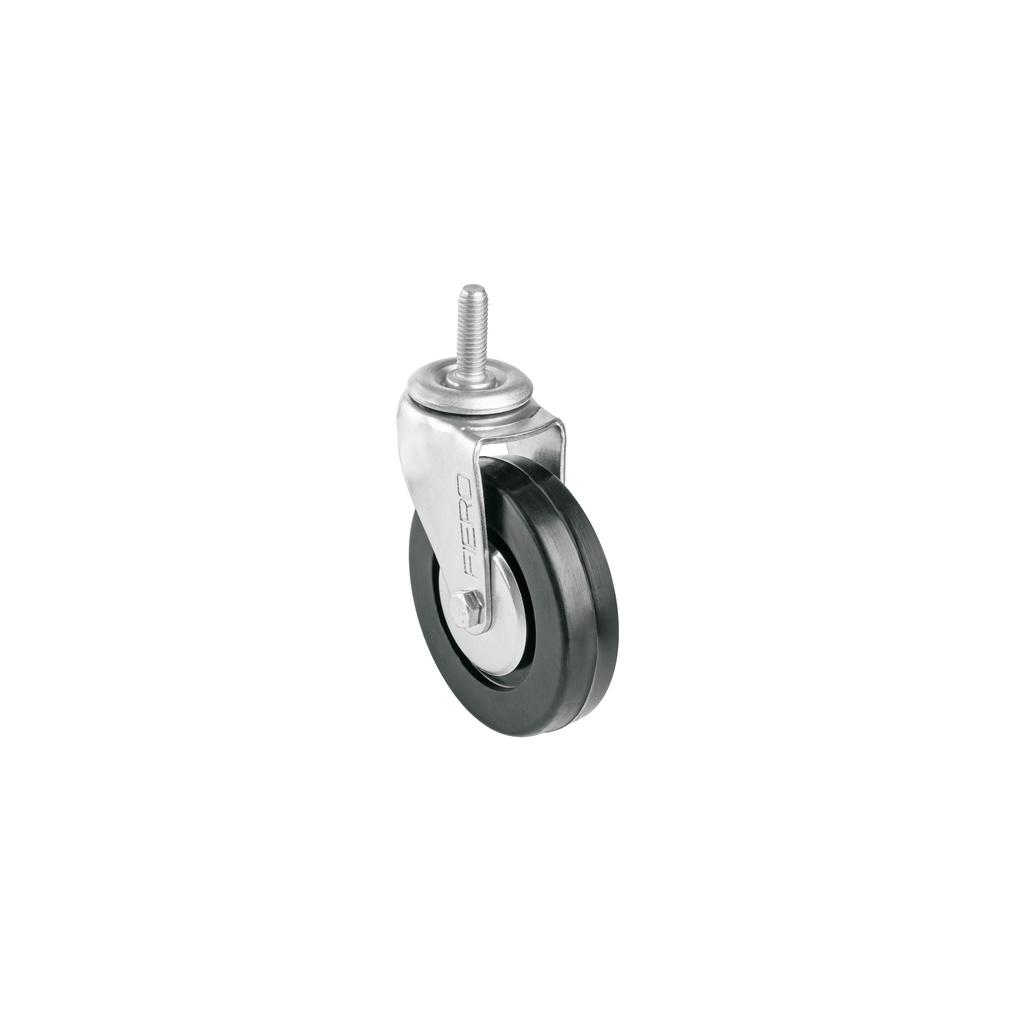 Rodaja hule 4', con espiga roscada, carga 50kg, FIERO