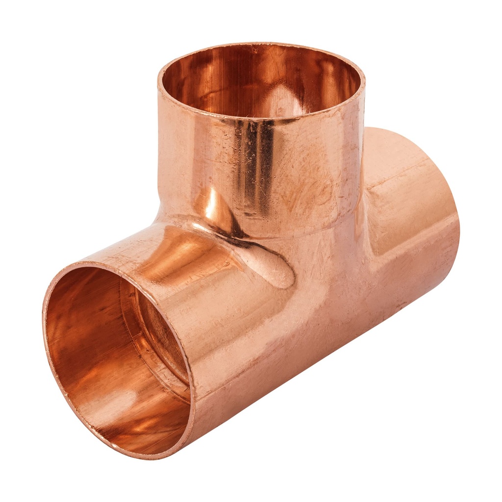 Tee sencilla de cobre 2', FOSET