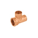 Tee de cobre rosca interior lateral 3/4', FOSET