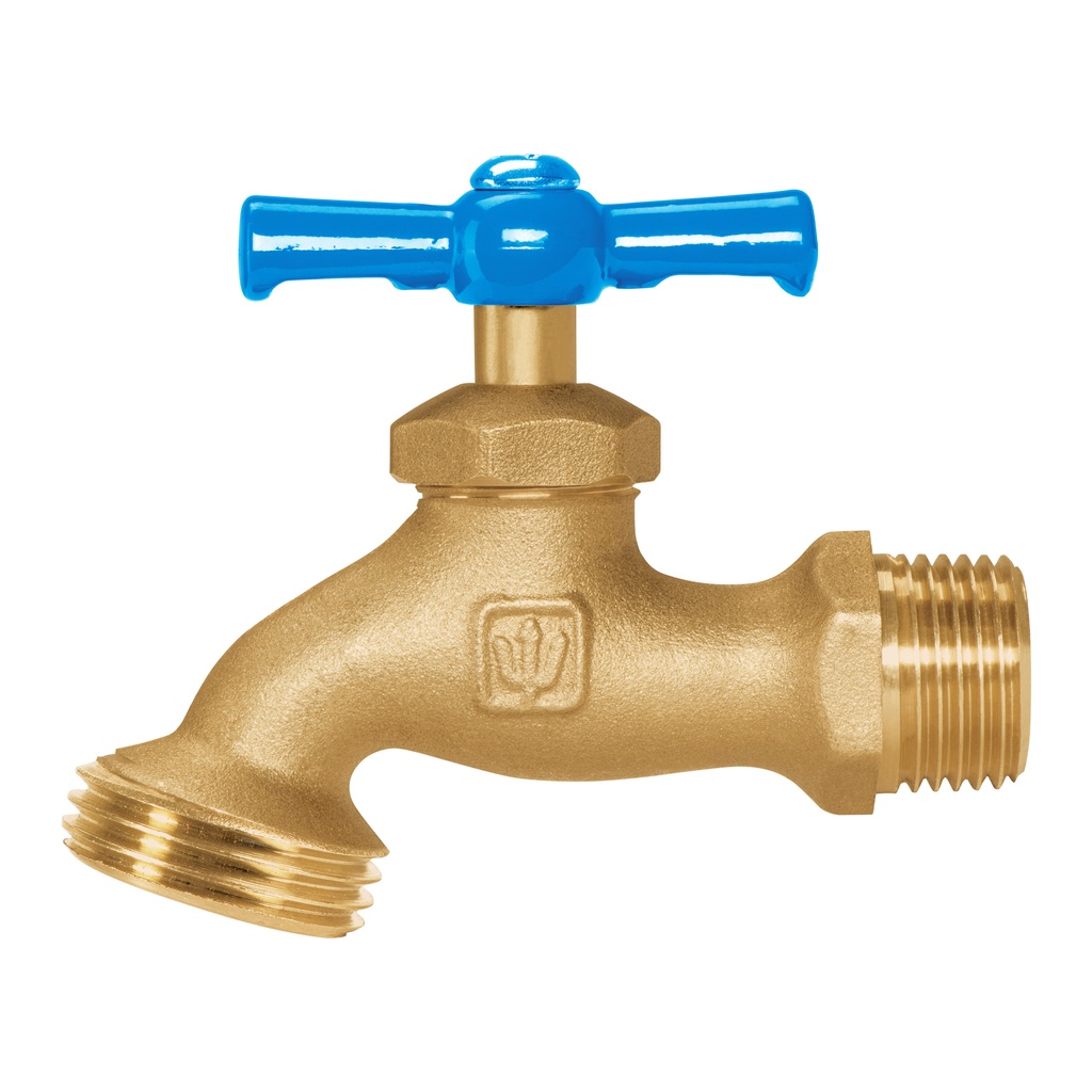 Llave p/manguera, de latón, 140g, 1/2', granel, FOSET