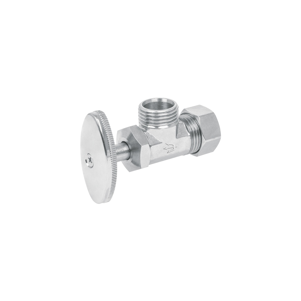 Llave angular 1/2', multivuelta, barrilito, FOSET
