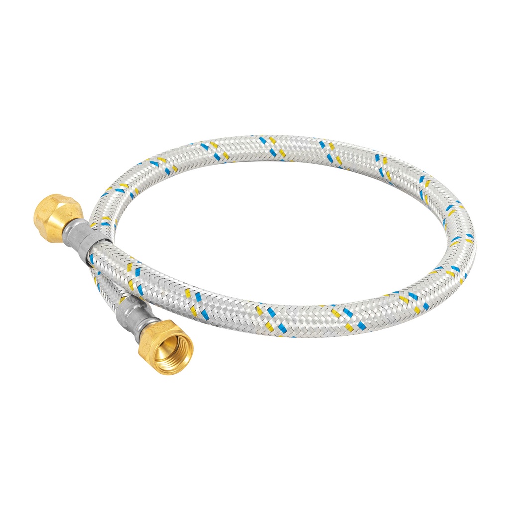 Manguera para gas, aluminio, 3/8' flare, 60 cm, FOSET