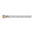 Manguera para gas, aluminio, 3/8' flare , 100 cm, FOSET