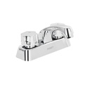Mezcladora 4' lavabo, ABS, hexagonal, BASIC