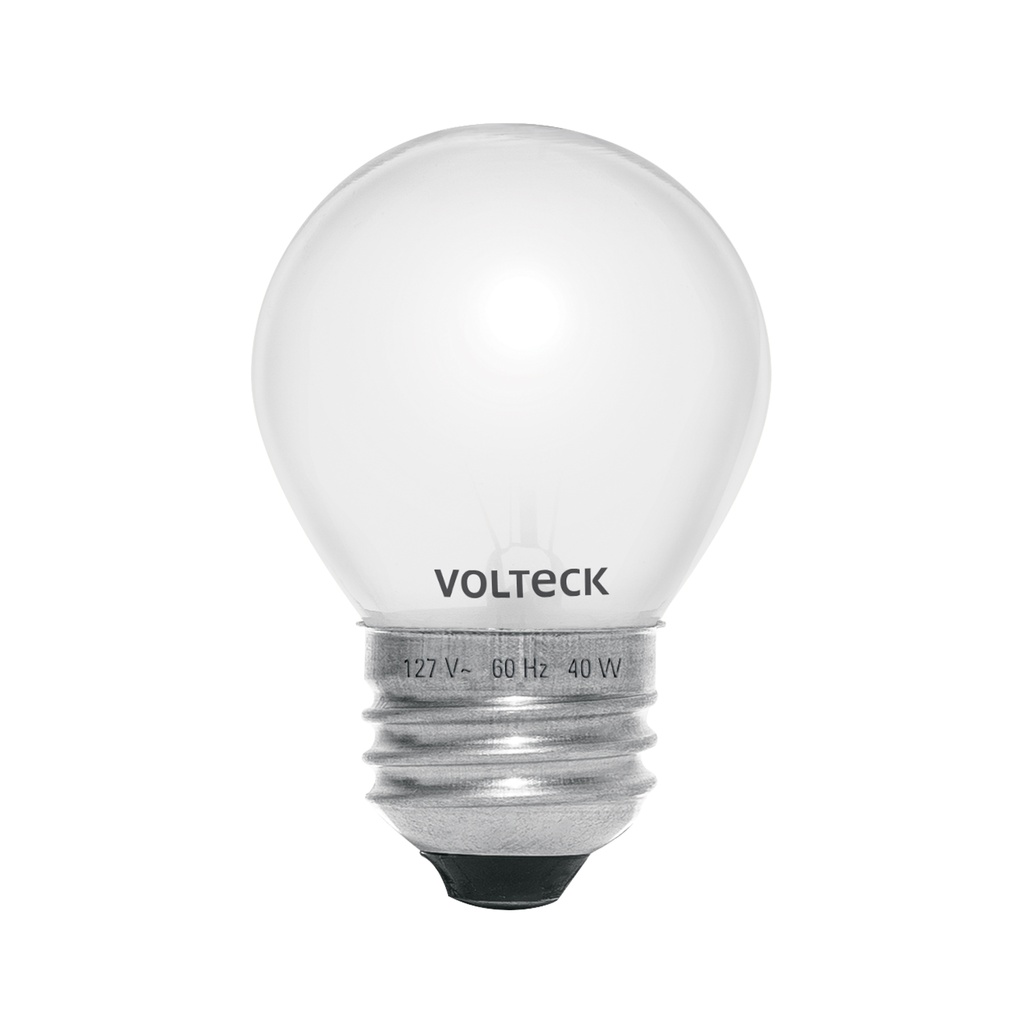 Foco incandescente 40W para horno/refrigerador, perla