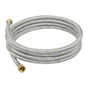 Manguera para gas, acero inox, 3/8' flare, 300 cm, FOSET