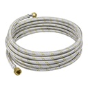 Manguera para gas, acero inox, 3/8' flare, 500 cm, FOSET