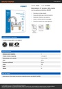 Mezcladora 4' lavabo, ABS,cuello curvo,palanca,blíster,BASIC