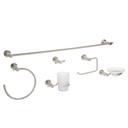 Juego de 6 accesorios para baño acabado satín, FOSET ELEMENT