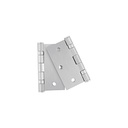 Bolsa 2 bisagras cuadradas 3'acero inox, cabeza plana