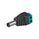 Conector de energía para CCTV tipo macho, VOLTECK