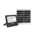 Reflector LED con panel solar 100W 6500K, VOLTECK