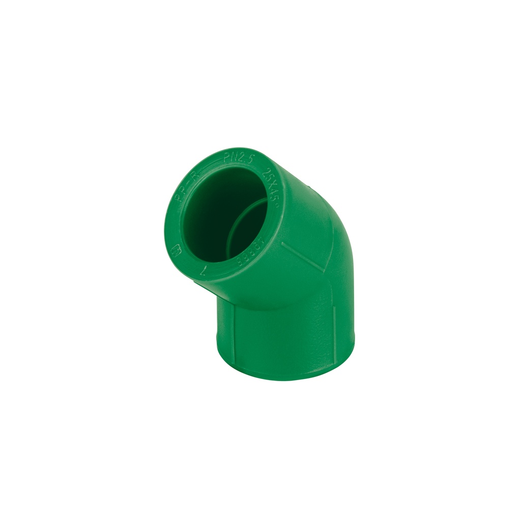 Codo 45° de PPR, 3/4' (25mm), FOSET