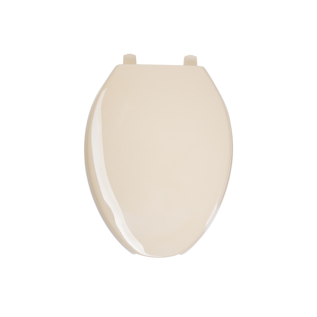 Asiento alargado con tapa para WC, abierto, hueso, FOSET