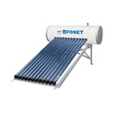 Calentador solar HeatPipe, 12 tubos, 150L, 4 personas, FOSET