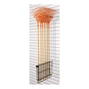 Rack para escobas metálicas, TRUPER