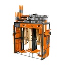 Rack para herramientas de alto impacto, México, TRUPER