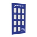 Exhibidor línea italiana blanco, VOLTECK